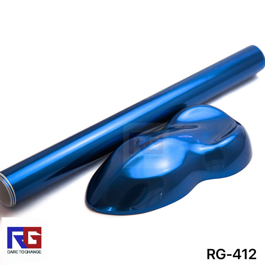 Metallic Chrome Pure Blue RG-412