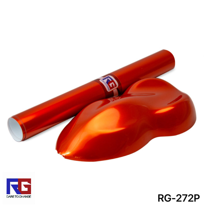 PET Lava Orange Metallic RG-272P