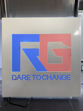 Load image into Gallery viewer, RG dare to change Illuminated Shop Sign
